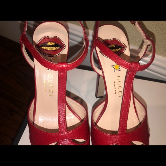 COPY - Gucci Malaga style in hibiscus red - Picture 13 of 16